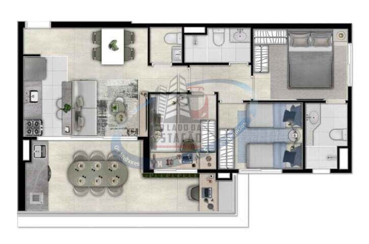 Apartamento, 2 quartos, 54 m² - Foto 22