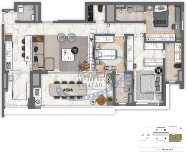 Apartamento, 3 quartos, 131 m² - Foto 16