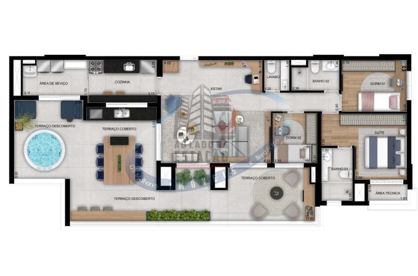 Apartamento, 3 quartos, 88 m² - Foto 34