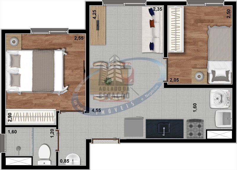 Apartamento, 2 quartos, 33 m² - Foto 24