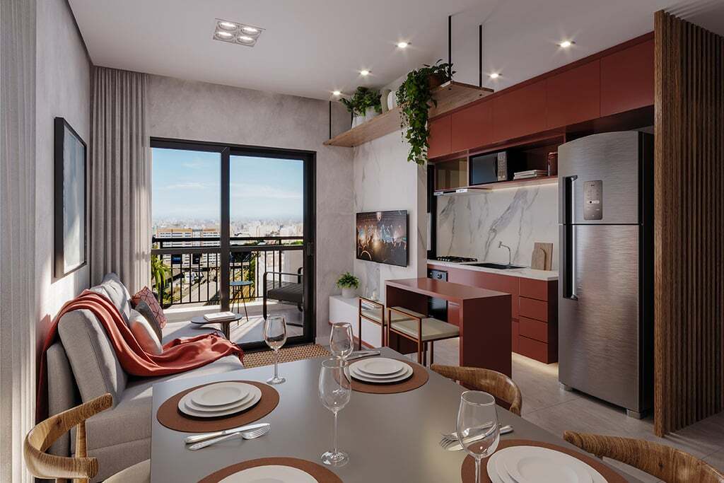 Apartamento, 2 quartos, 37 m² - Foto 6