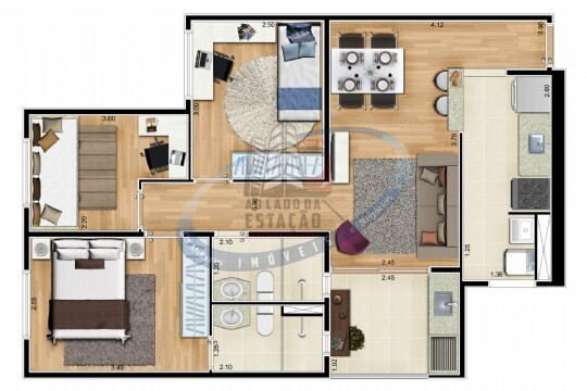 Apartamento, 3 quartos, 58 m² - Foto 19