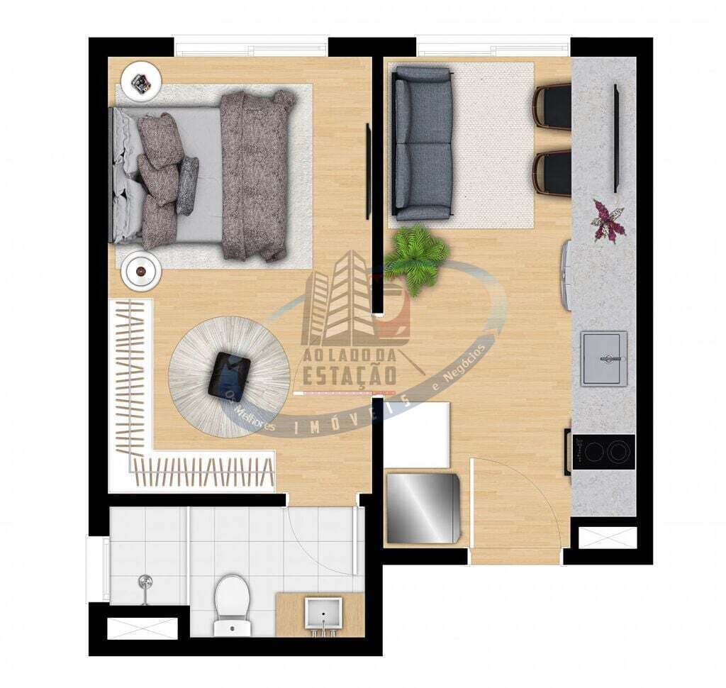 Apartamento, 1 quarto, 24 m² - Foto 13