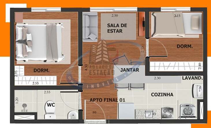 Apartamento à venda com 2 quartos, 35m² - Foto 24
