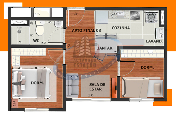 Apartamento à venda com 2 quartos, 35m² - Foto 25