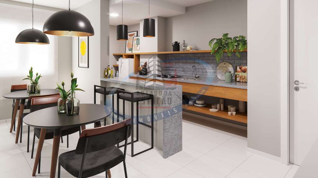 Apartamento à venda com 1 quarto, 34m² - Foto 3