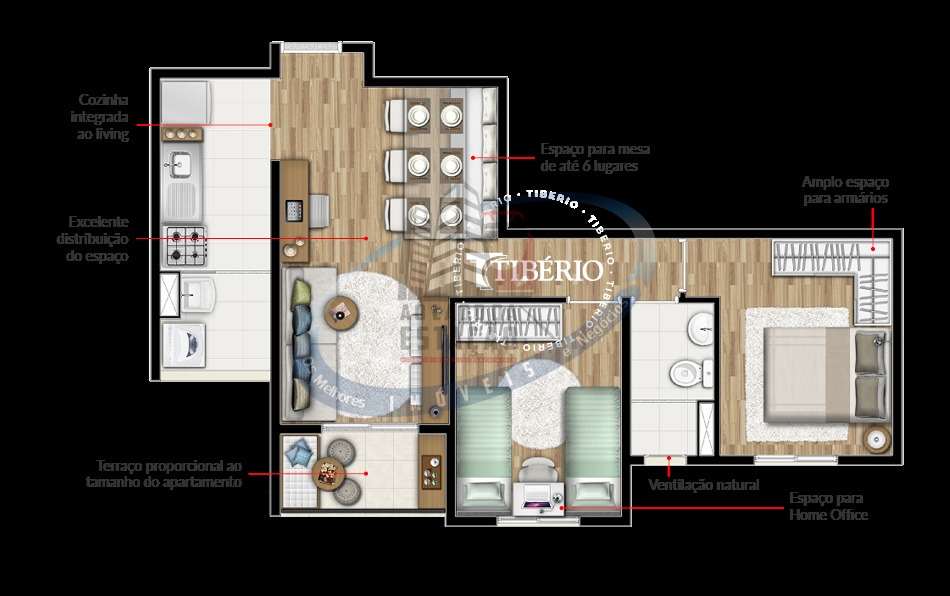 Apartamento à venda com 2 quartos, 51m² - Foto 33