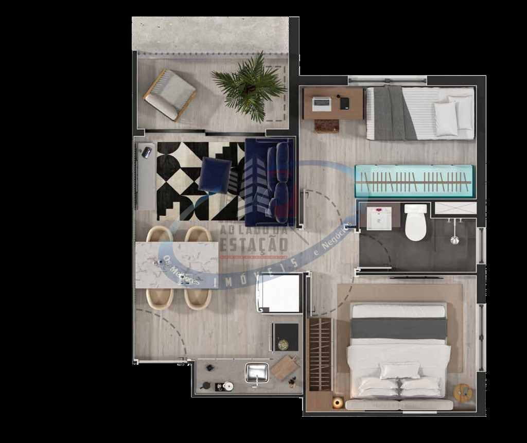Apartamento, 2 quartos, 39 m² - Foto 31