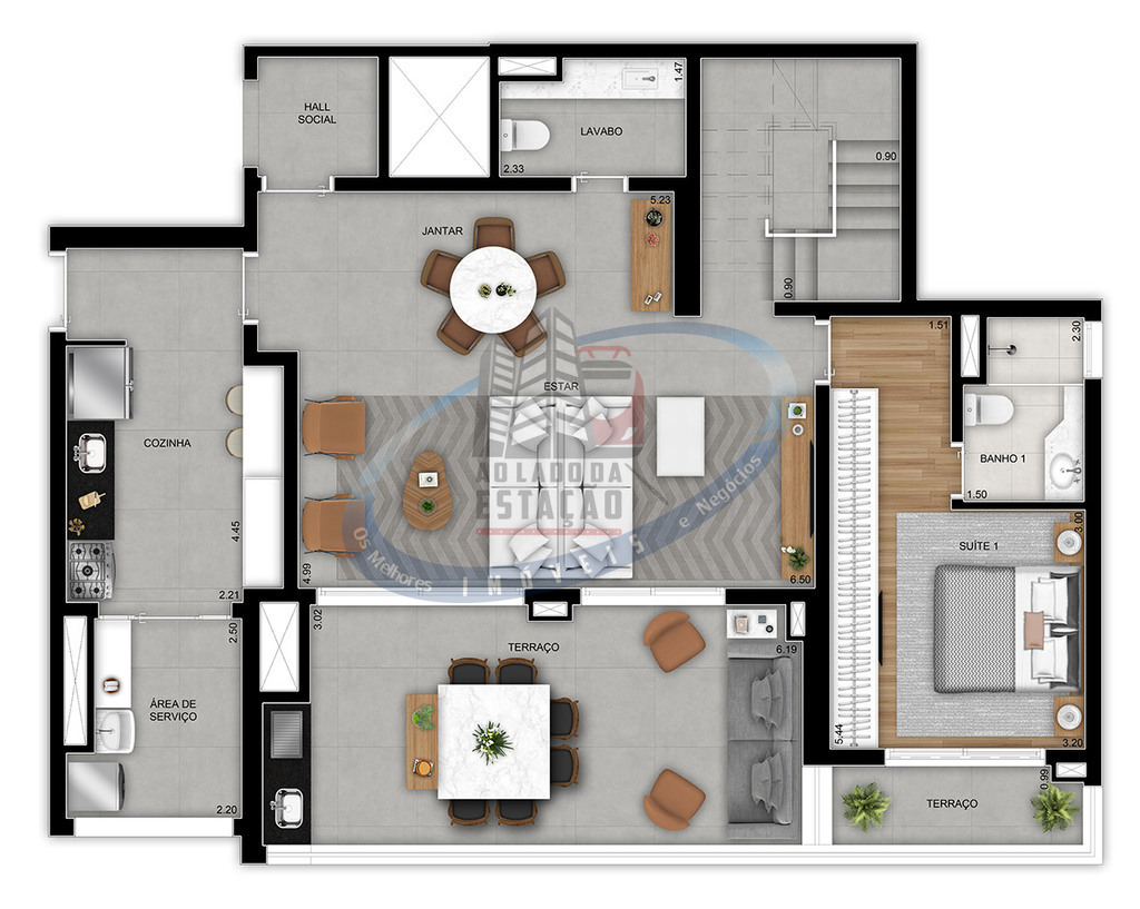 Apartamento, 2 quartos, 76 m² - Foto 34