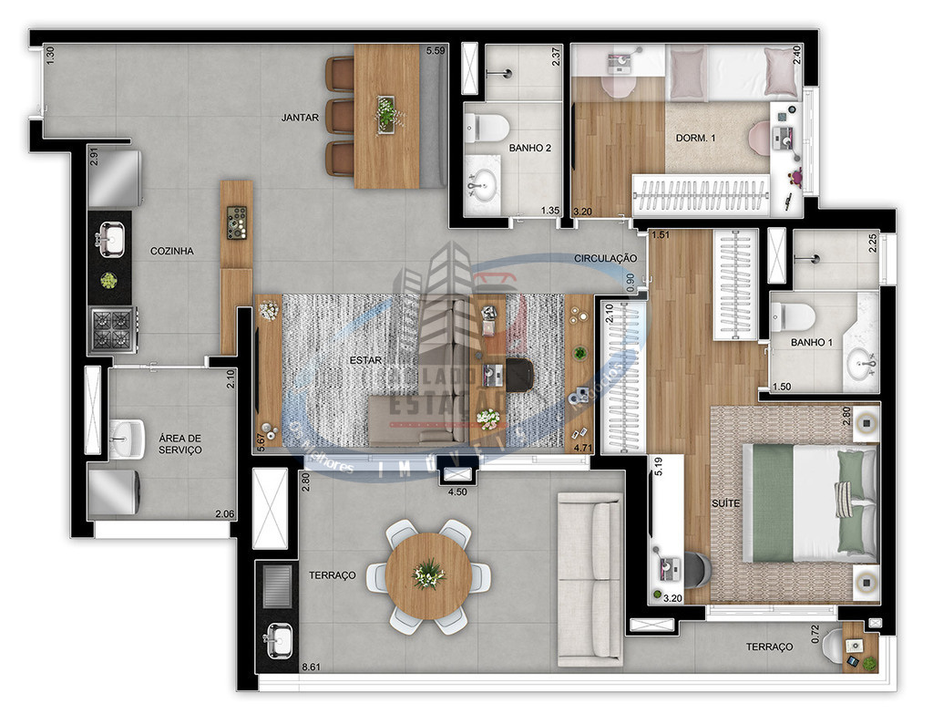 Apartamento, 2 quartos, 76 m² - Foto 29