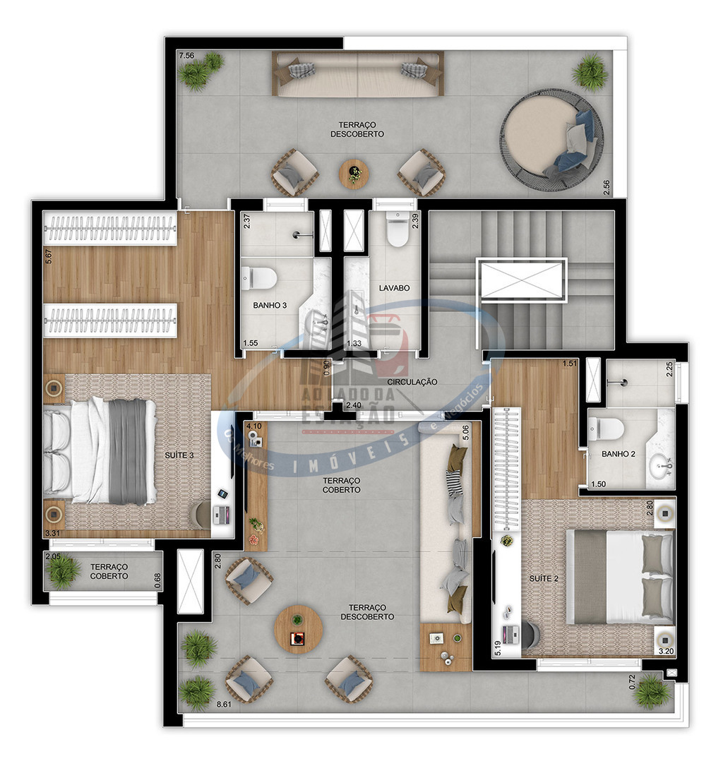 Apartamento, 2 quartos, 76 m² - Foto 33