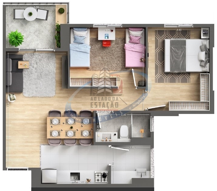 Apartamento, 1 quarto, 33 m² - Foto 18