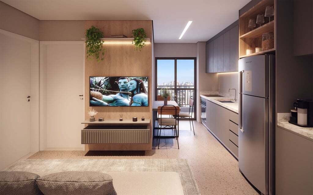 Apartamento, 2 quartos, 39 m² - Foto 6