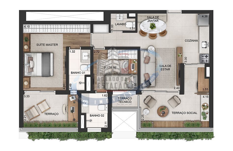 Apartamento, 2 quartos, 80 m² - Foto 22