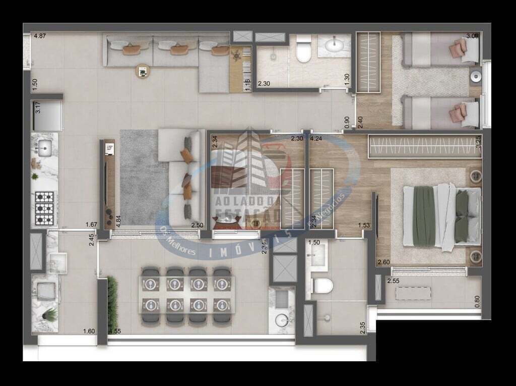 Apartamento, 3 quartos, 119 m² - Foto 21