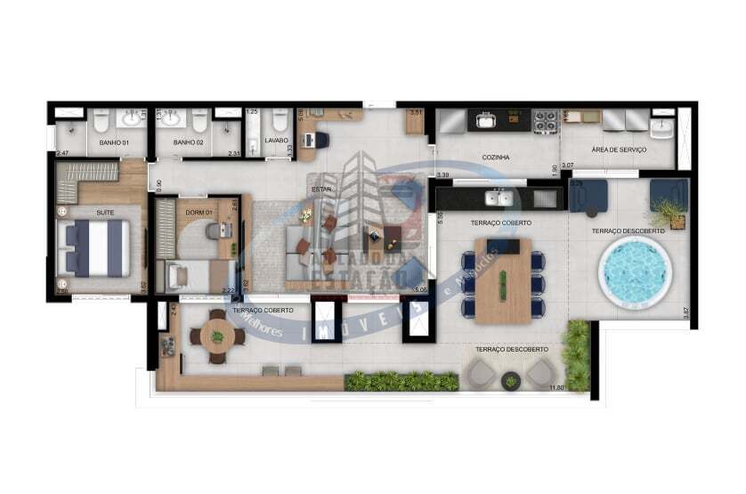 Apartamento, 2 quartos, 58 m² - Foto 33