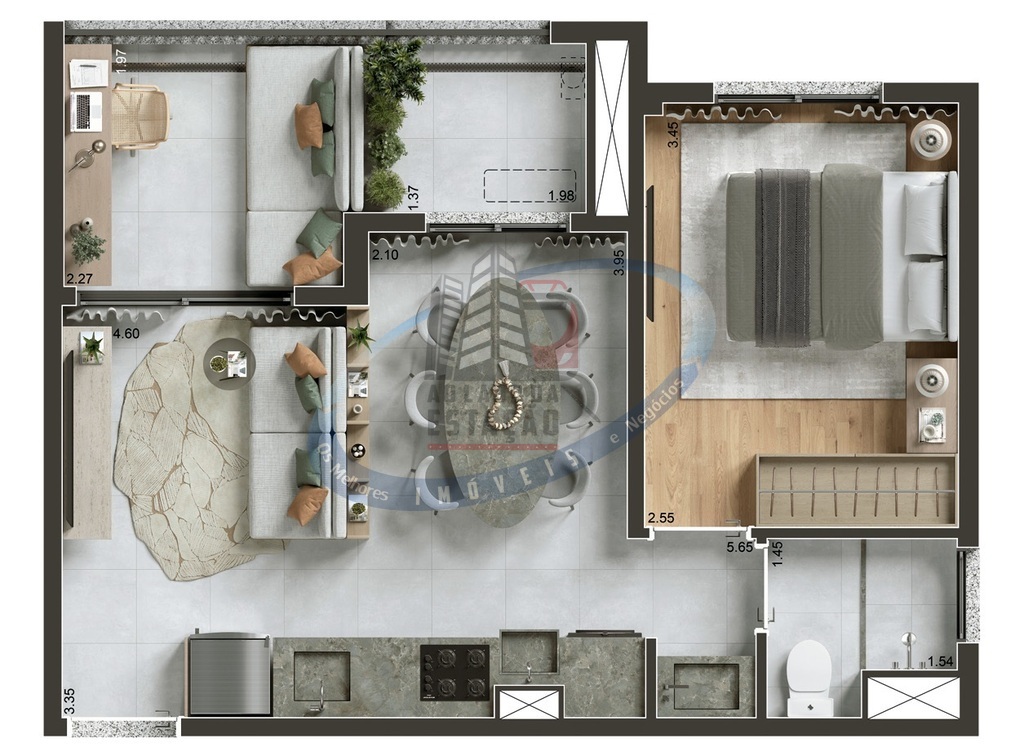 Apartamento, 2 quartos, 42 m² - Foto 22