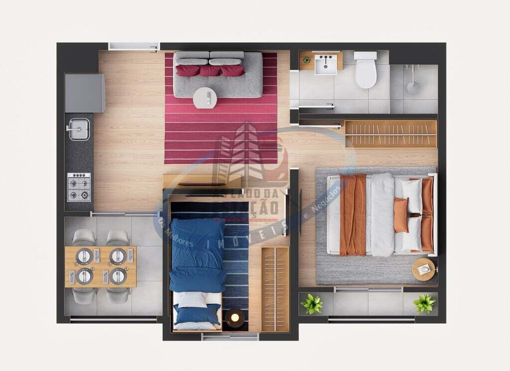 Apartamento, 2 quartos, 33 m² - Foto 21