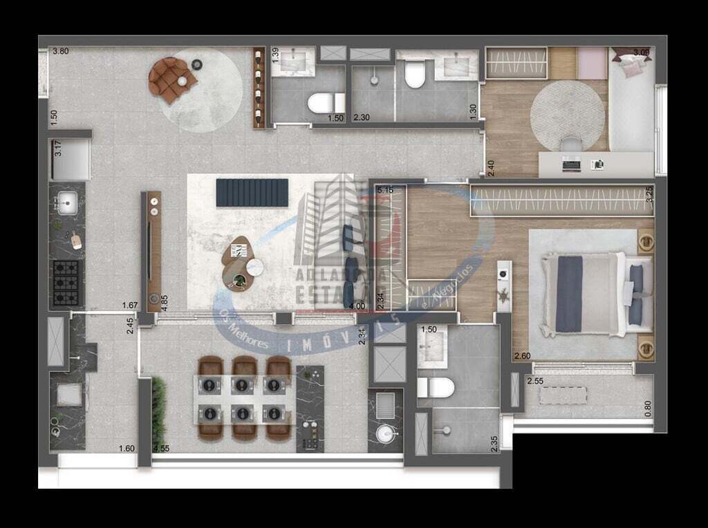 Apartamento, 2 quartos, 66 m² - Foto 22