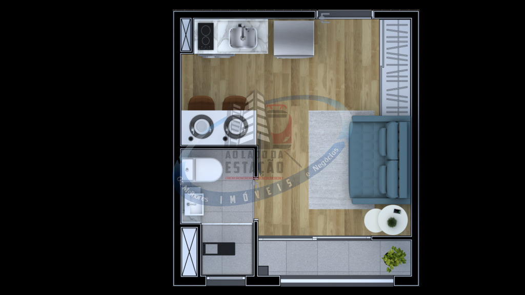 Apartamento, 1 quarto, 27 m² - Foto 20