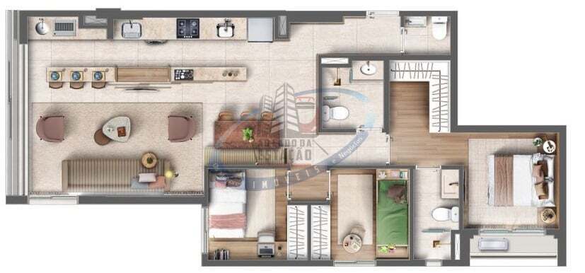 Apartamento, 3 quartos, 87 m² - Foto 11