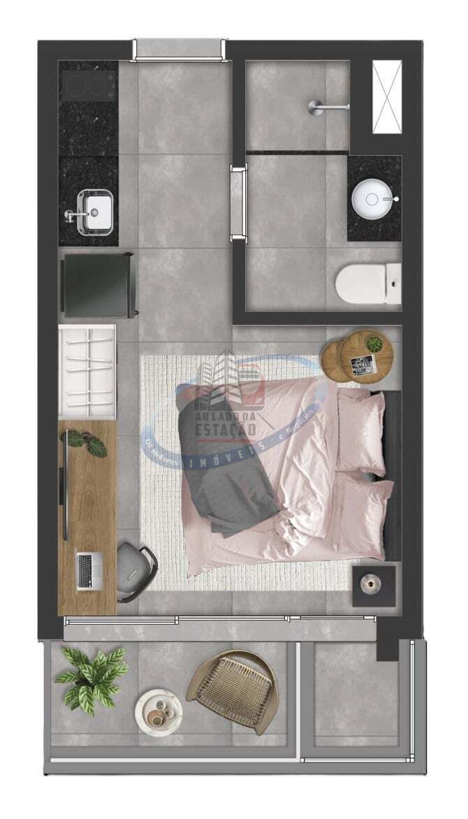 Apartamento, 1 quarto, 20 m² - Foto 15