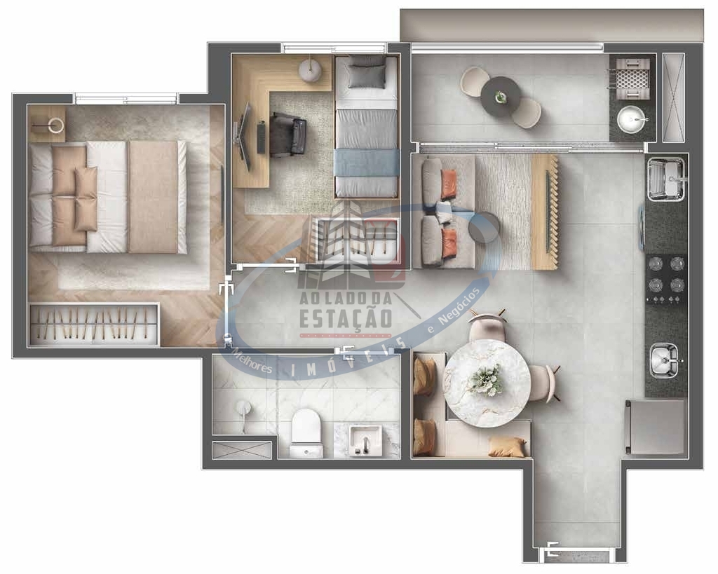Apartamento, 2 quartos, 38 m² - Foto 22