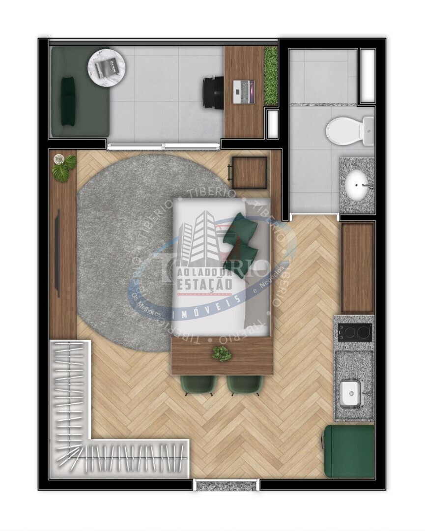 Apartamento, 1 quarto, 25 m² - Foto 26