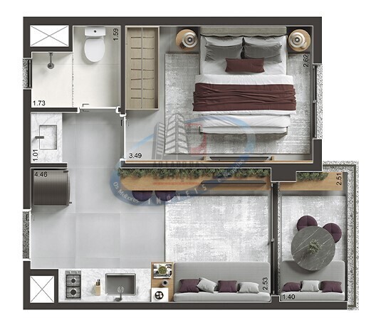 Apartamento, 1 quarto, 29 m² - Foto 18