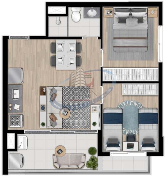 Apartamento à venda com 2 quartos, 45m² - Foto 26