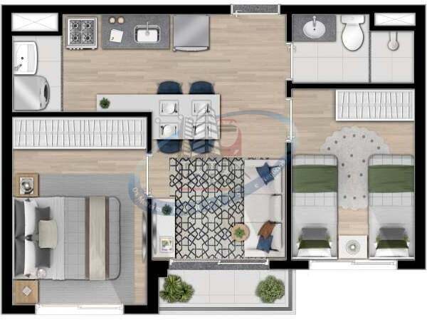 Apartamento à venda com 2 quartos, 45m² - Foto 25