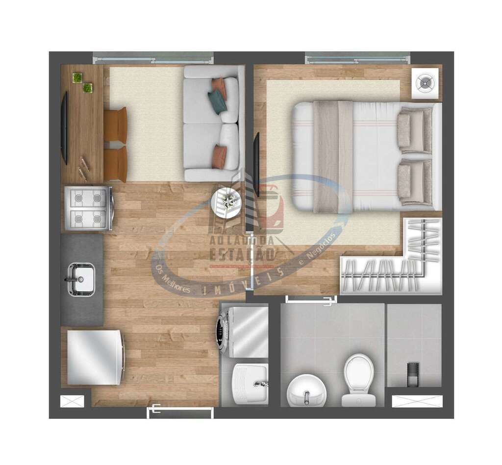 Apartamento, 1 quarto, 24 m² - Foto 21