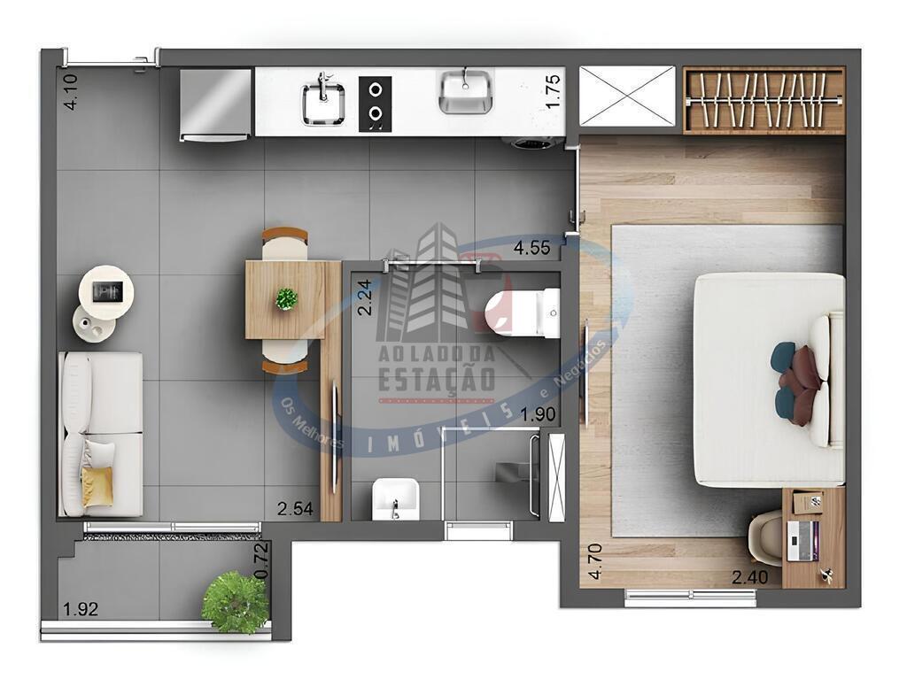 Apartamento, 2 quartos, 39 m² - Foto 25