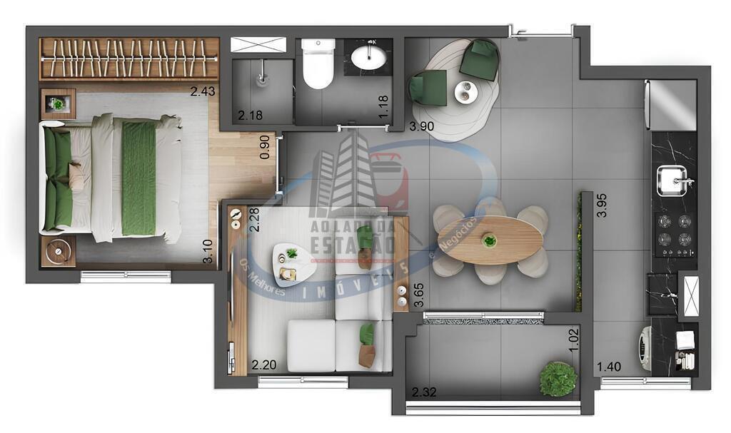 Apartamento, 2 quartos, 39 m² - Foto 27