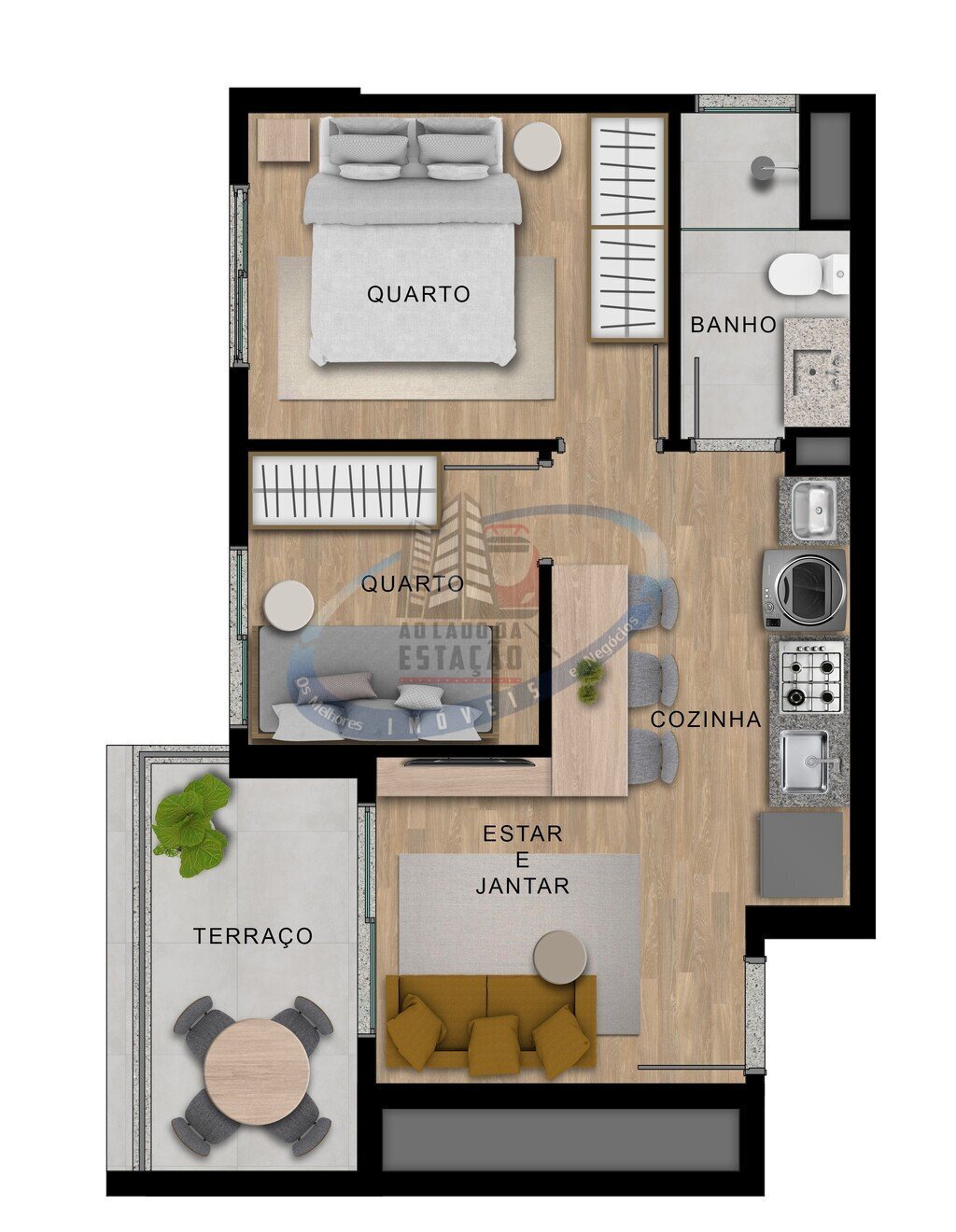 Apartamento, 1 quarto, 26 m² - Foto 34