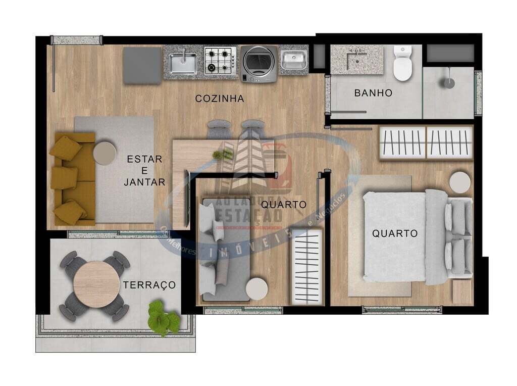 Apartamento, 1 quarto, 26 m² - Foto 33