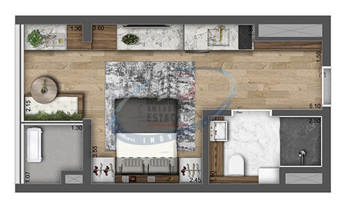 Apartamento, 1 quarto, 26 m² - Foto 14