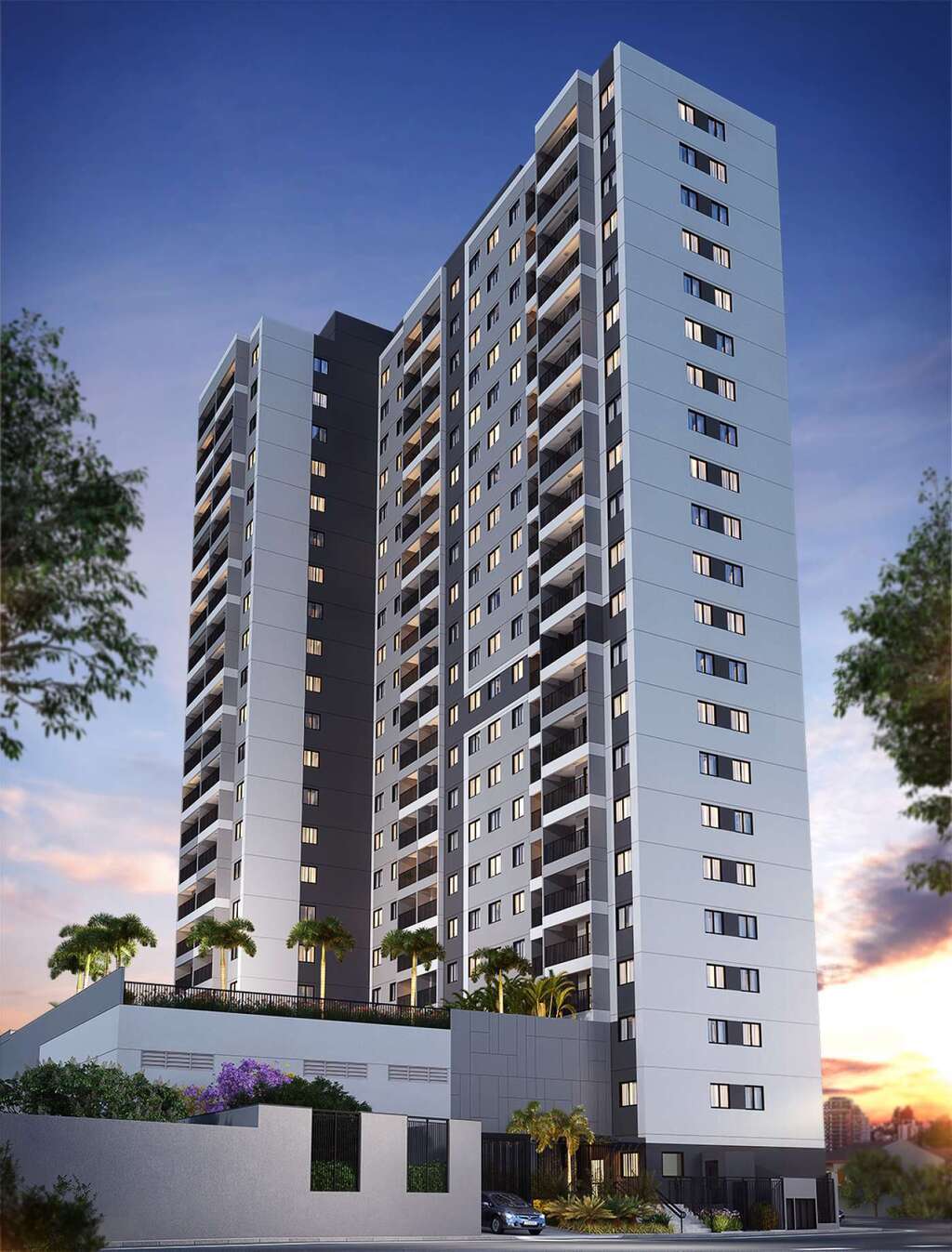 Apartamento à venda com 2 quartos, 37m² - Foto 2