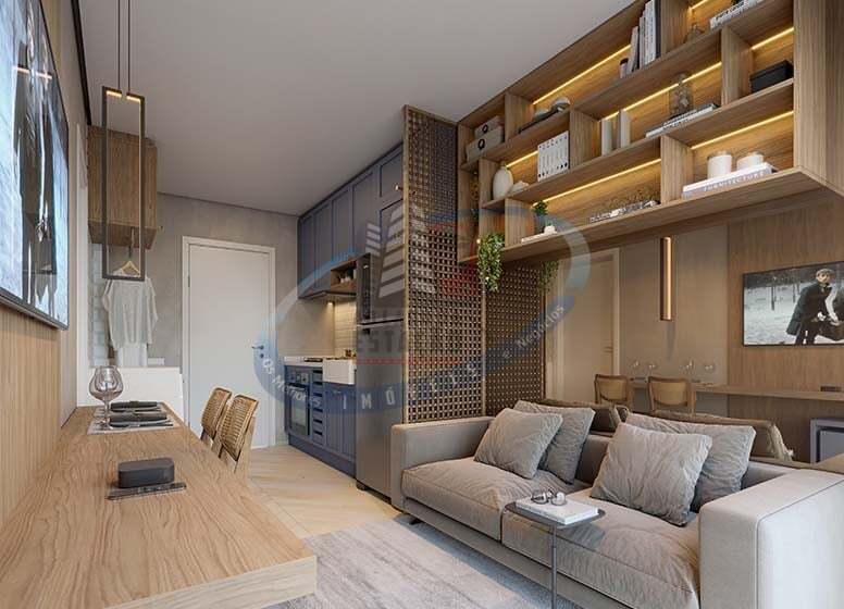 Apartamento à venda com 1 quarto, 33m² - Foto 4