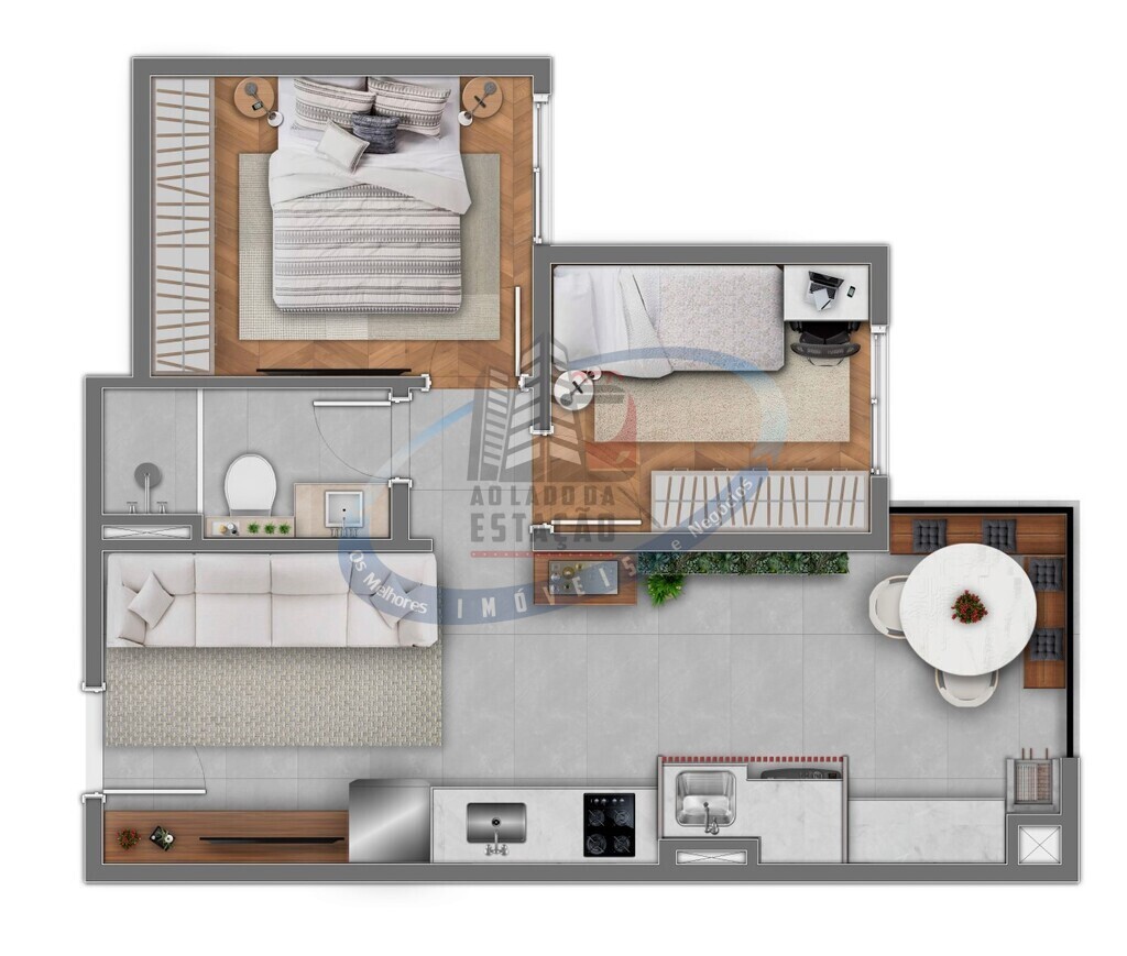 Apartamento, 2 quartos, 40 m² - Foto 25