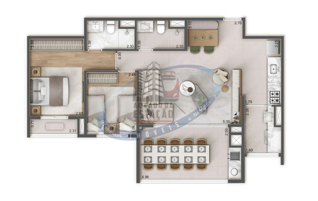 Apartamento, 4 quartos, 132 m² - Foto 18