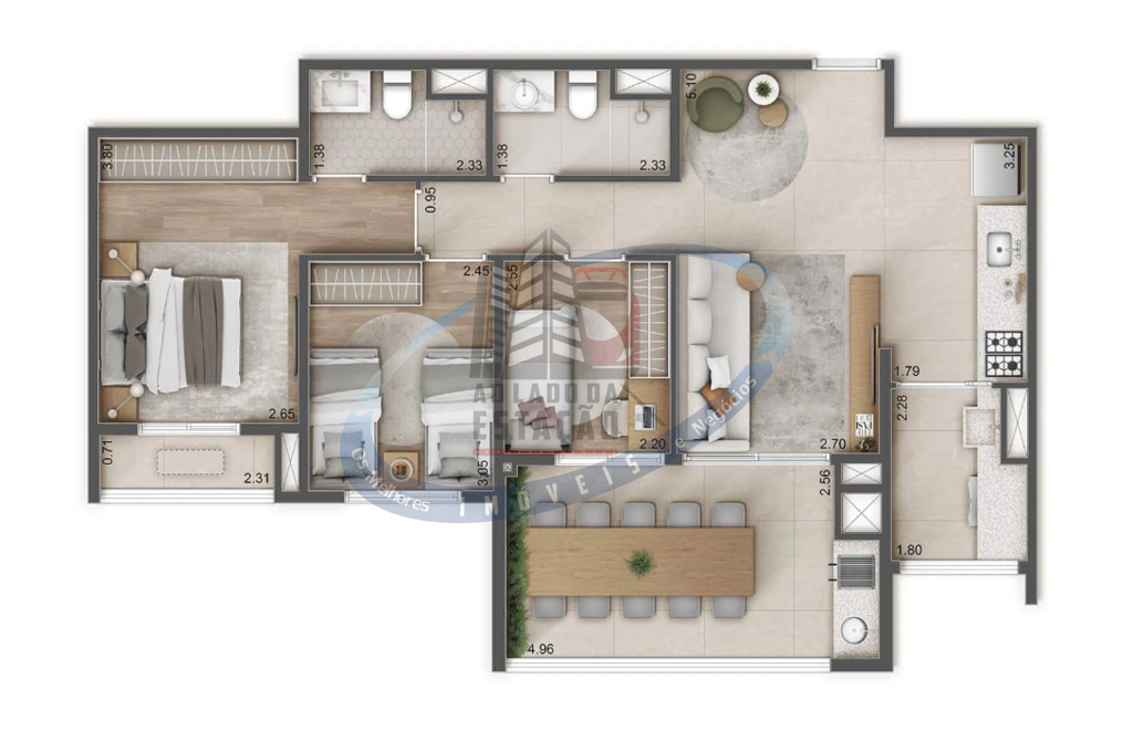 Apartamento, 4 quartos, 132 m² - Foto 17