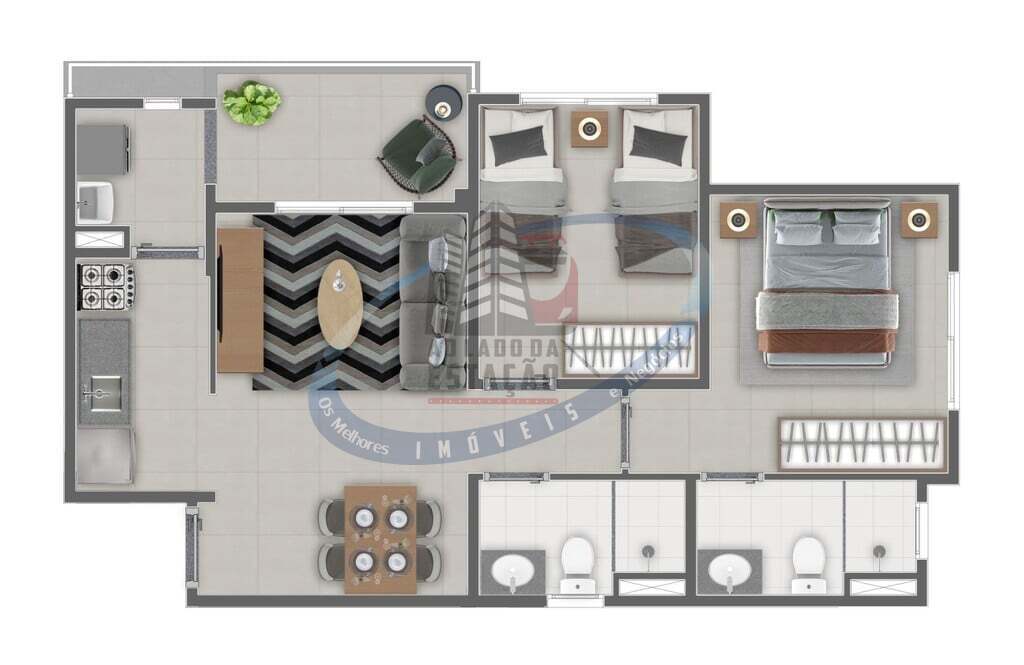 Apartamento, 2 quartos, 90 m² - Foto 16