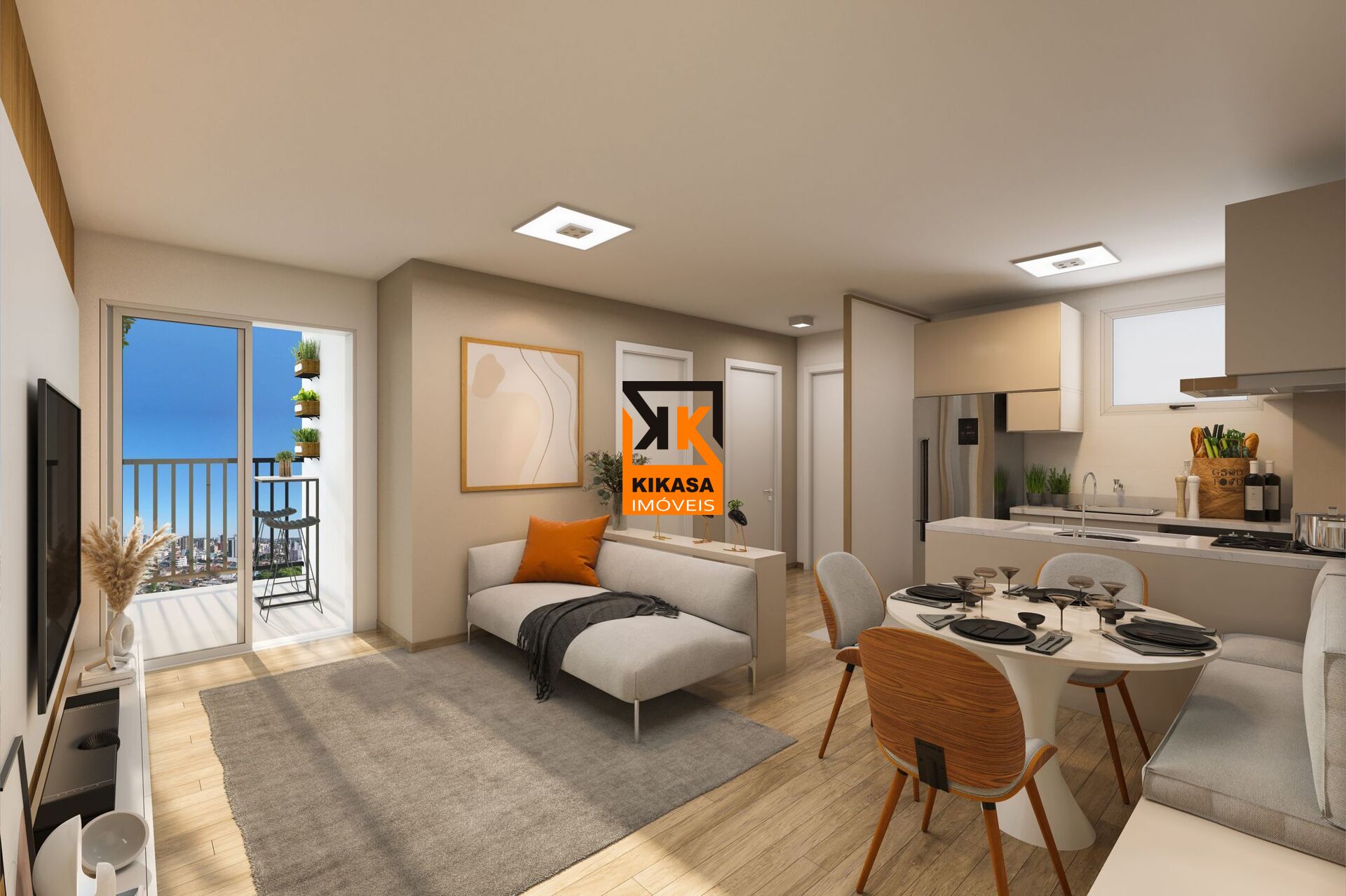 Apartamento, 2 quartos, 56 m² - Foto 2