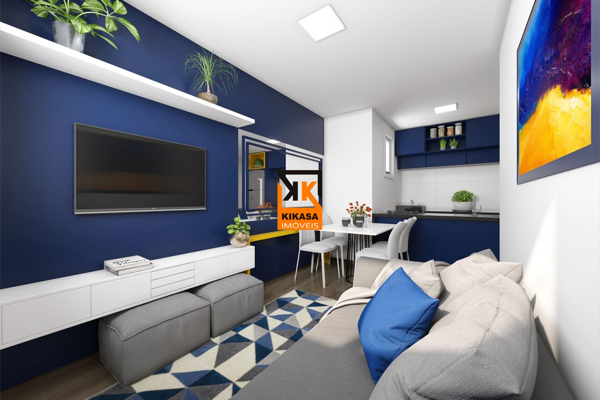 Apartamento, 2 quartos, 49 m² - Foto 3
