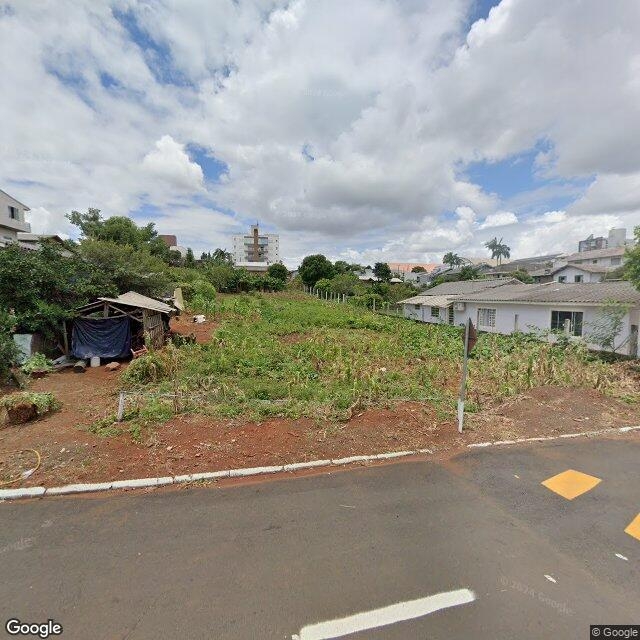 Imagem estática do "Street View" da localização