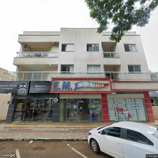 Imagem estática do "Street View" da localização