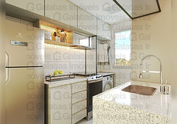 Apartamento à venda com 2 quartos, 43m² - Foto 1