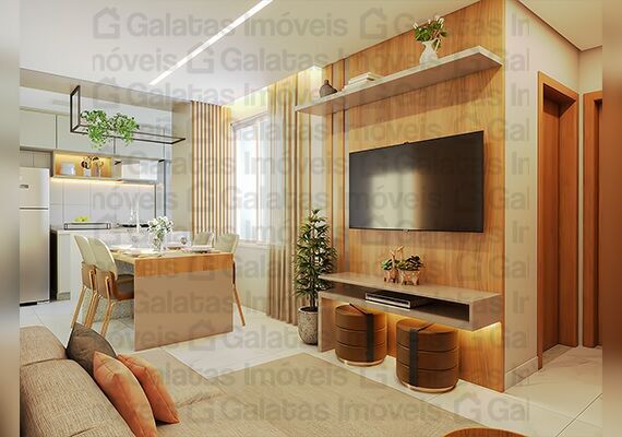 Apartamento à venda com 2 quartos, 43m² - Foto 4