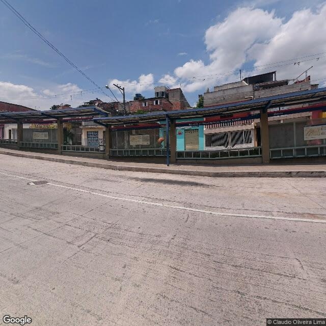 Imagem estática do "Street View" da localização